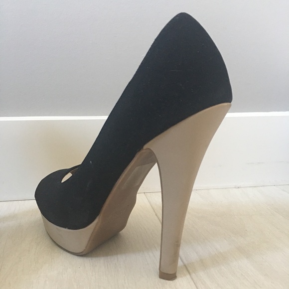 Aldo black stiletto heals, size 37 - Picture 2 of 6
